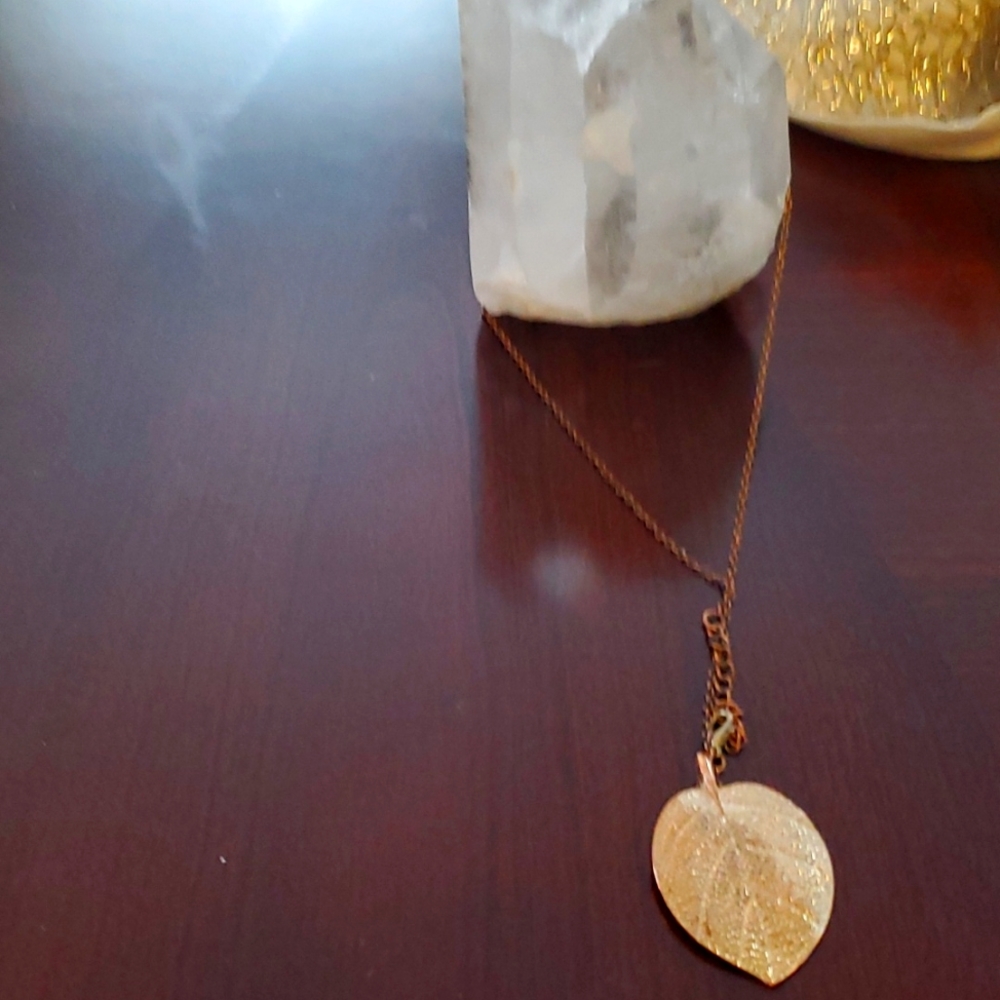 01 long necklace copper